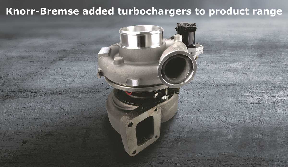 Knorr-Bremse TruckServices: turbochargers added to product portfolio